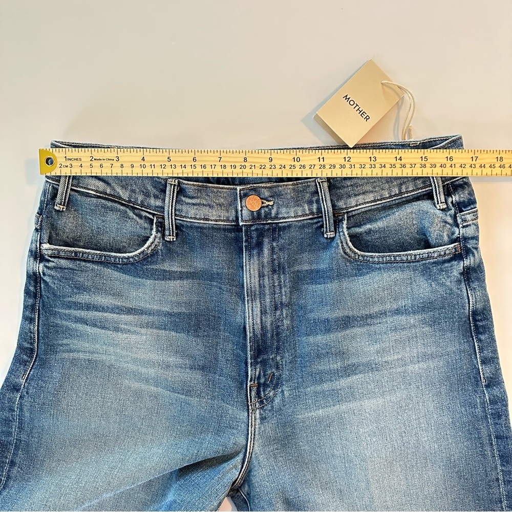 MOTHER The Hustler Roller Ankle Jeans in High On The Hog | Size 34 | NWT - Picture 13 of 16